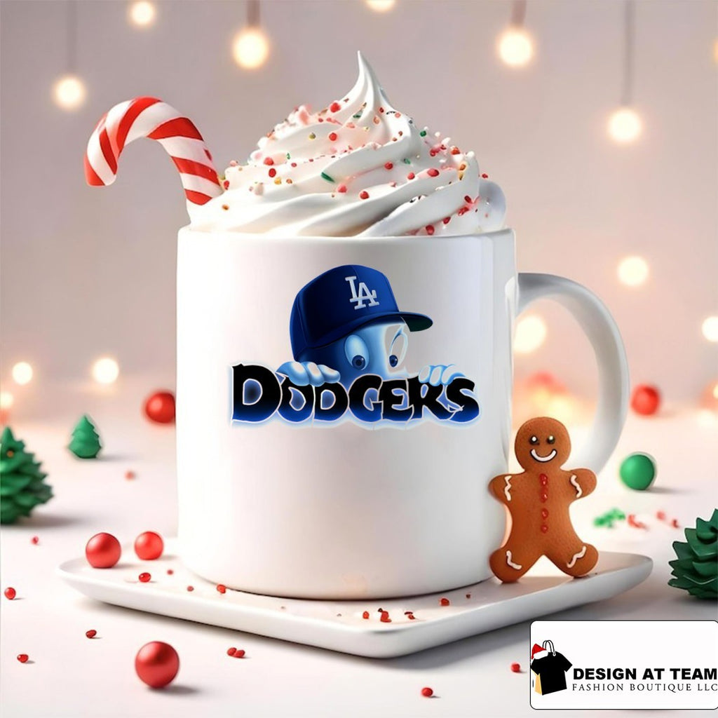 Casper The Friendly Ghost LA Dodgers Mascot Logo Apparel Dodgers Logo Shirt