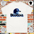 Casper The Friendly Ghost LA Dodgers Mascot Logo Apparel Dodgers Logo Shirt