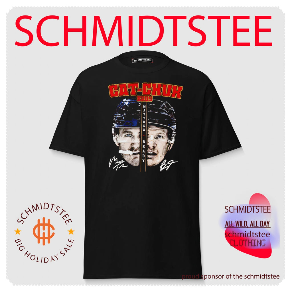 Cat-Chuk Bros Matthew Tkachuk Florida Panthers and Brady Tkachuk Ottawa Senators shirt