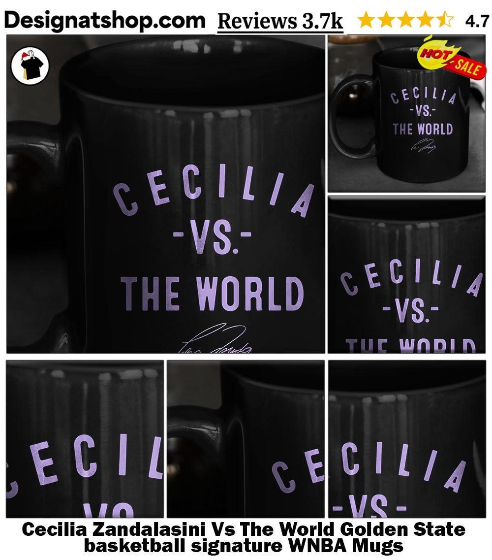 Cecilia Zandalasini Vs The World Golden State basketball signature WNBA shirt