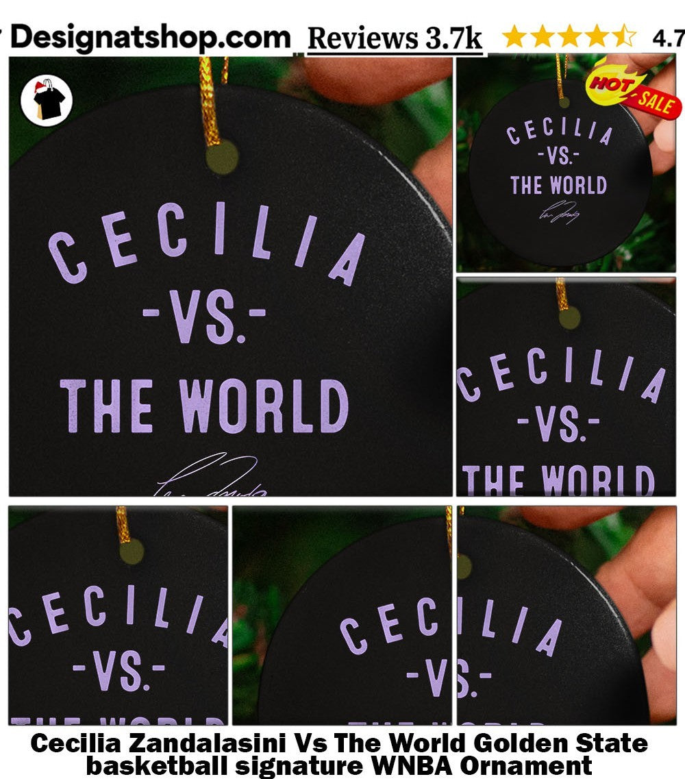 Cecilia Zandalasini Vs The World Golden State basketball signature WNBA shirt