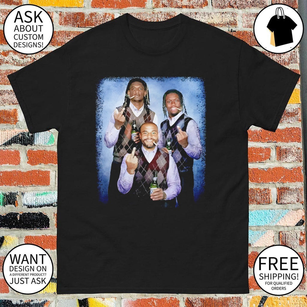 CeeDee Lamb Dak Prescott George Pickens Dallas Step Bros Middle Finger shirt