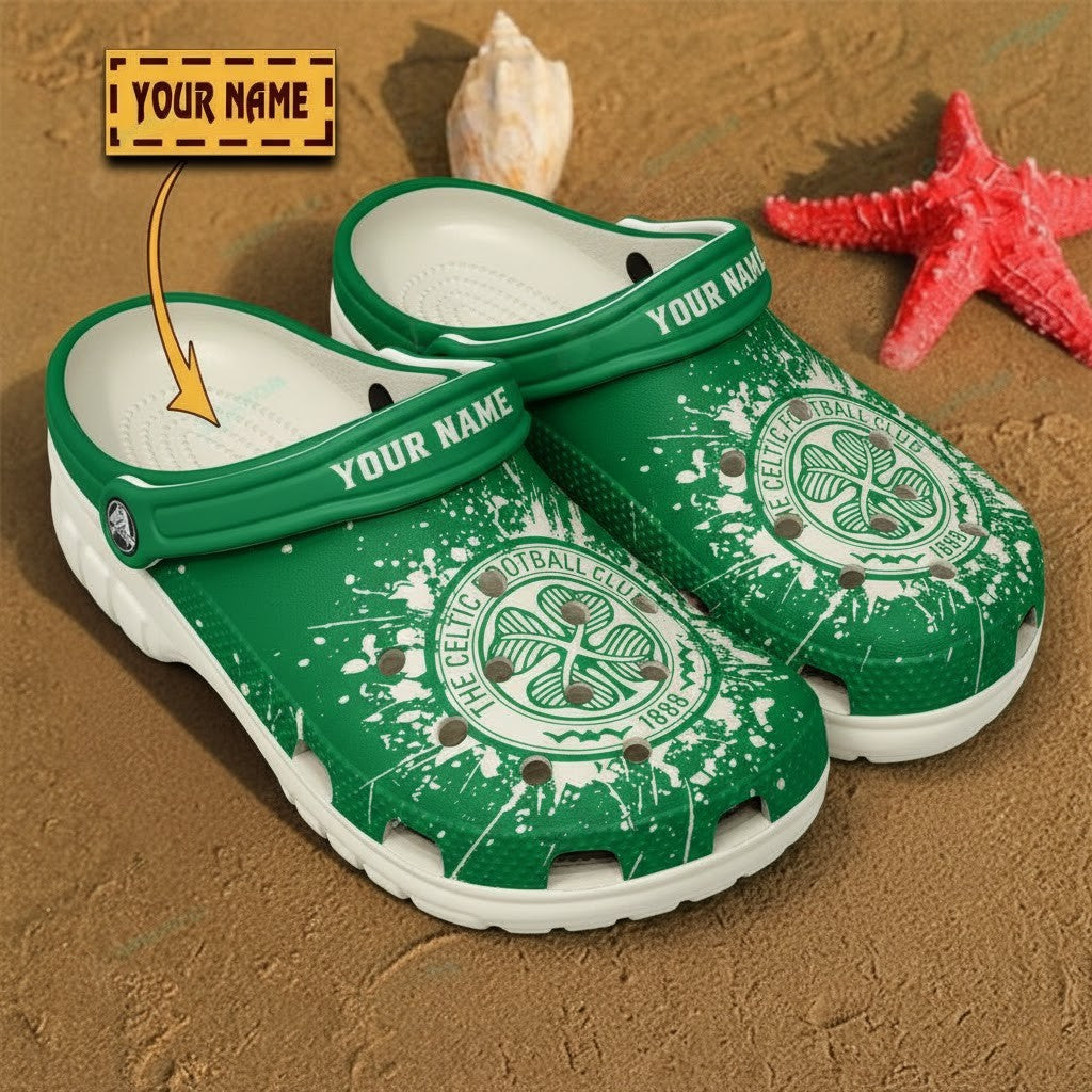 Celtic FC Custom Clogs – Personalized Fan Edition 2025