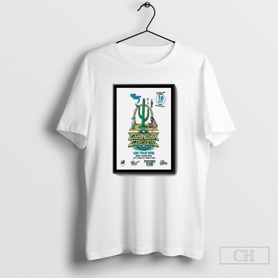 Chancha Via Circuito Sep 18 2025 San Francisco Ca Poster Shirt Tee