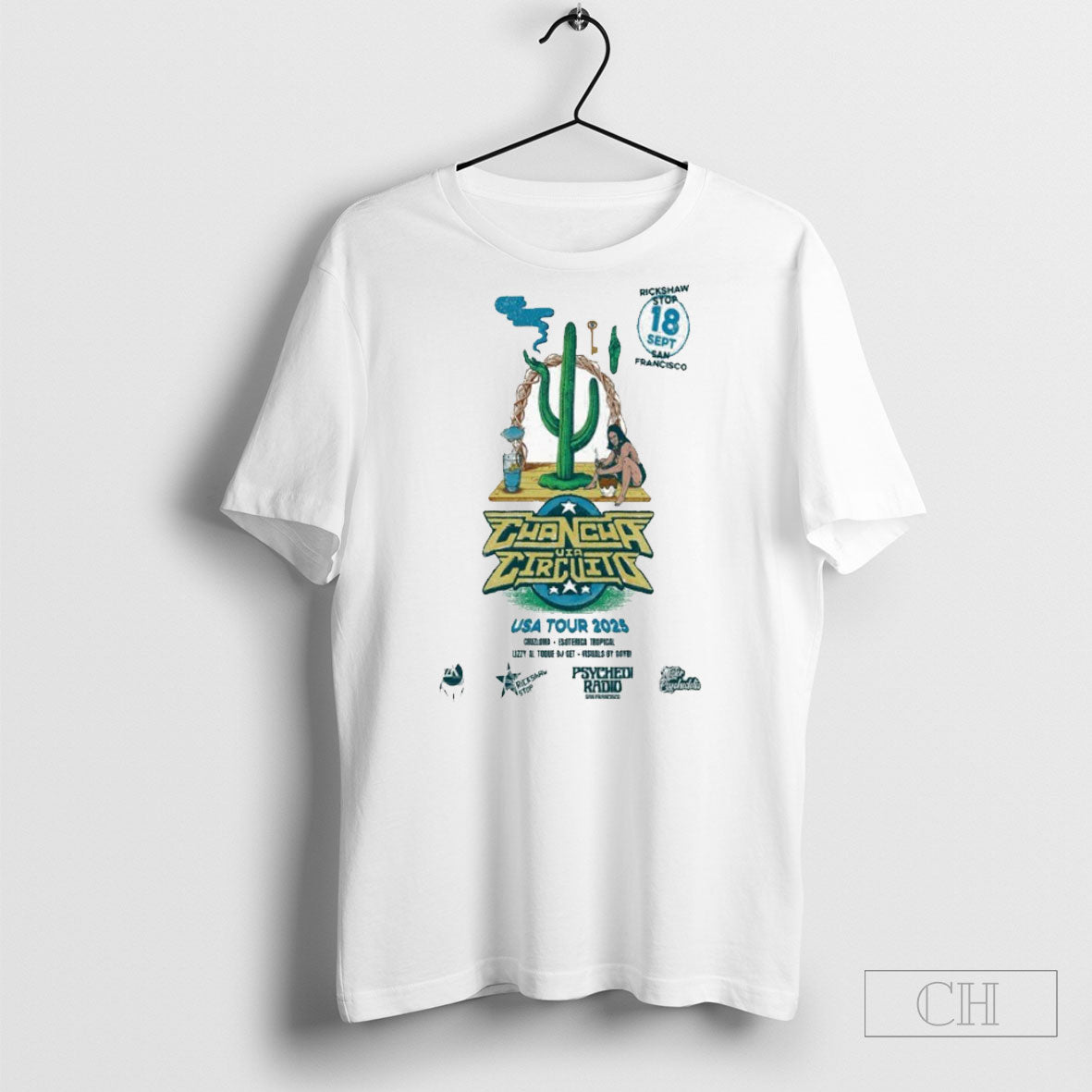 Chancha Via Circuito Usa Tour 2025 Sep 18 San Francisco Ca Shirt Tee