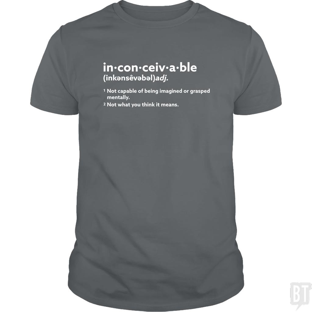Inconceivable Definition