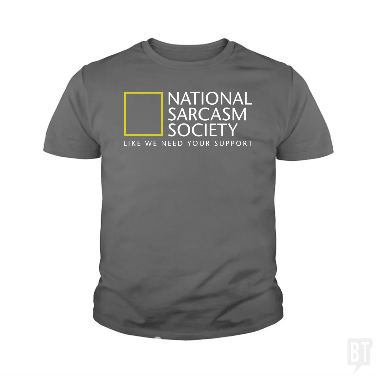 National Sarcasm Society Kids Shirt