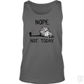 Nope Not Today Cat Tank Top