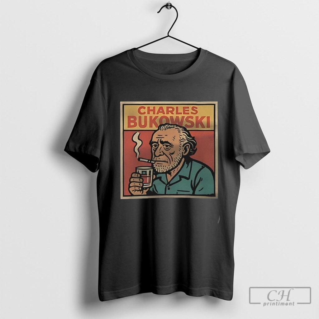 Charles Bukowski Cartoon Shirt Sweater