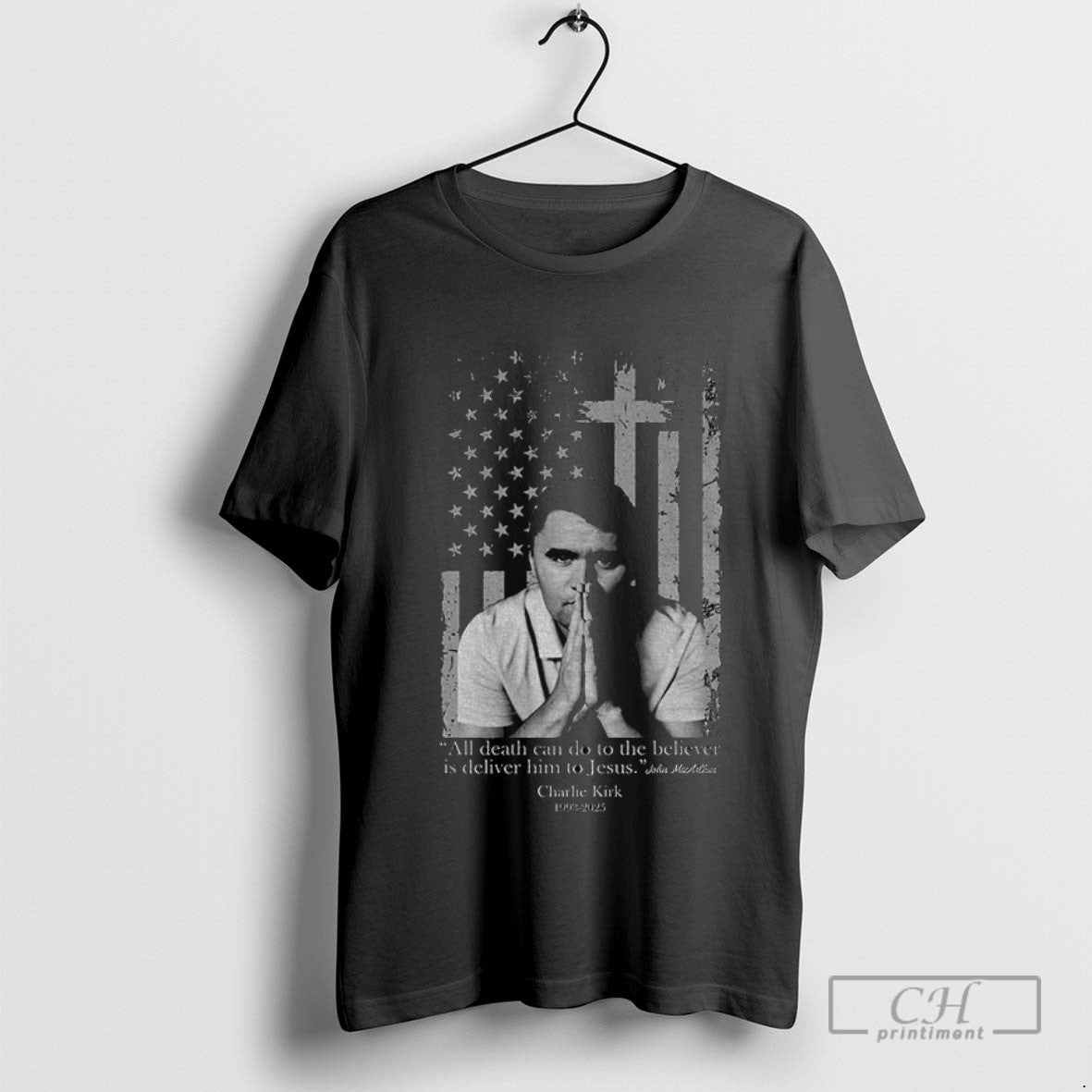 Charlie Kirk 1993 2025 All Death Can Do To The Believer Is Deliver Him To