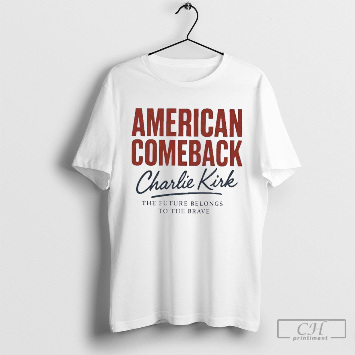 Charlie Kirk American Comeback The Future Belongs To The Brave Shirt Sweater