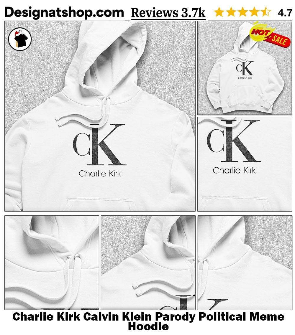 Charlie Kirk Calvin Klein Parody Political Meme shirt