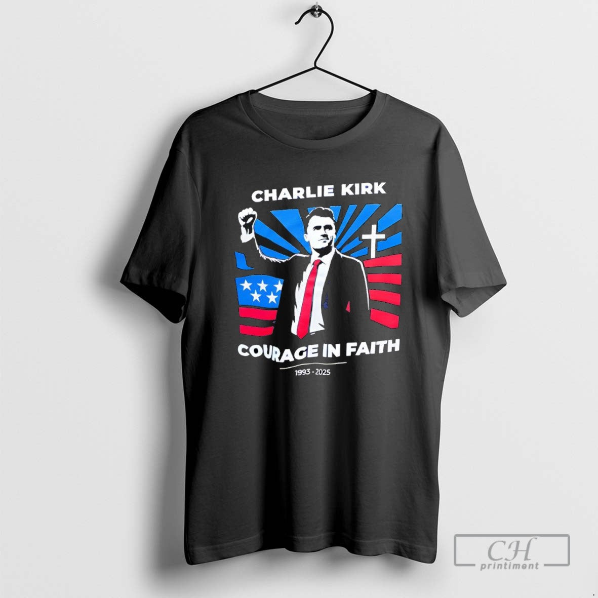 Charlie Kirk Courage In Faith 1993 2025