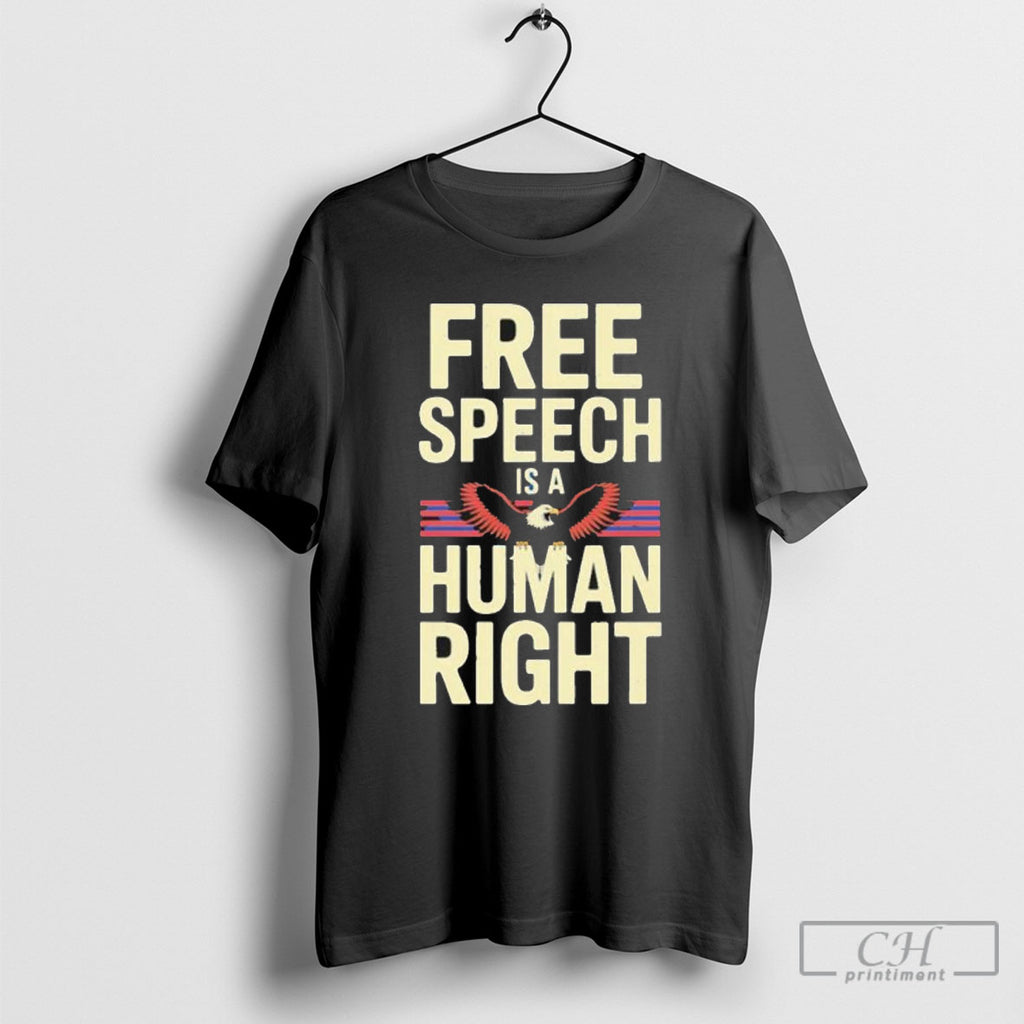 Charlie Kirk Free Speech Is A Human Righ Shirt Sweater