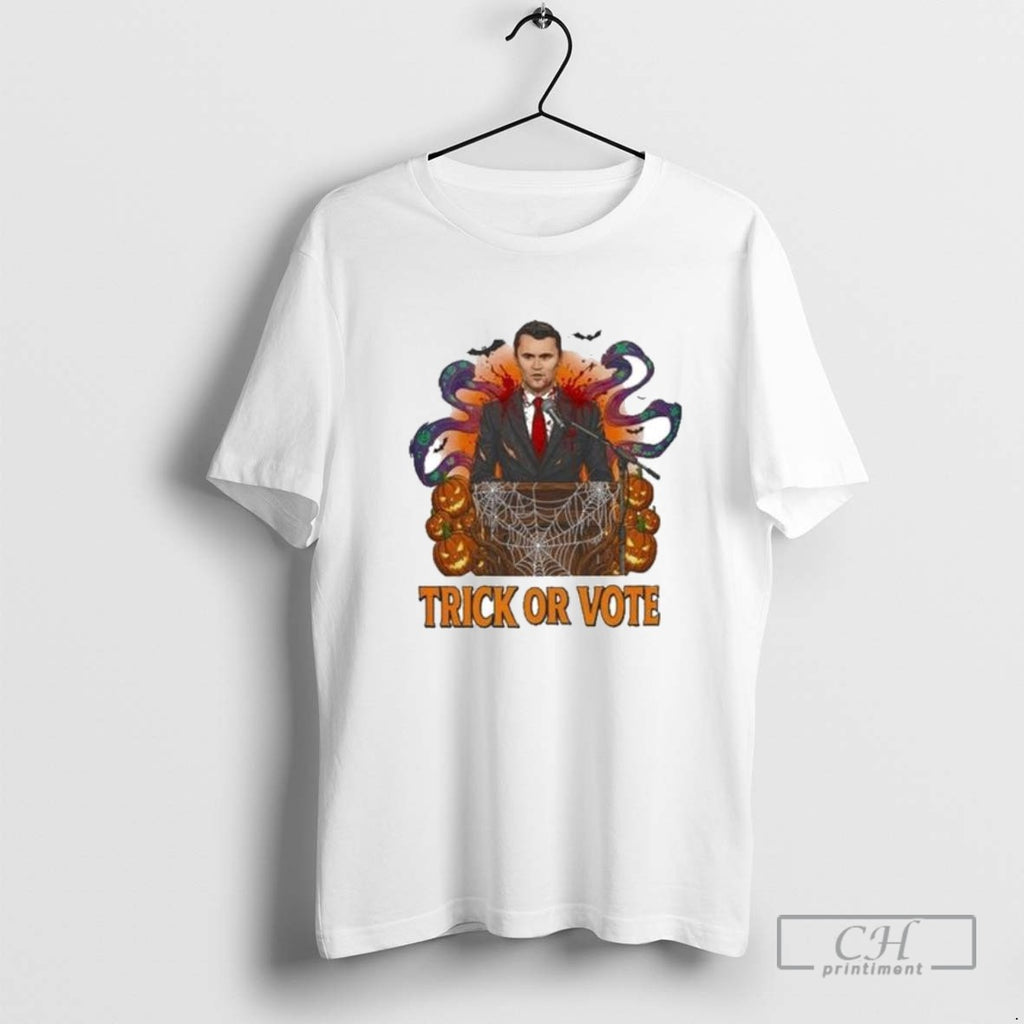 Charlie Kirk Halloween Trick Or Vote
