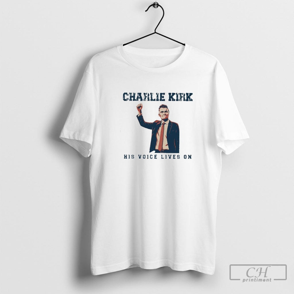 Charlie Kirk His Voice Lives On Shirt Sweater