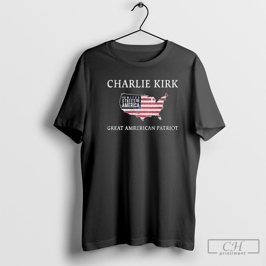 Charlie Kirk Usa Great America Patriot Shirt Sweater