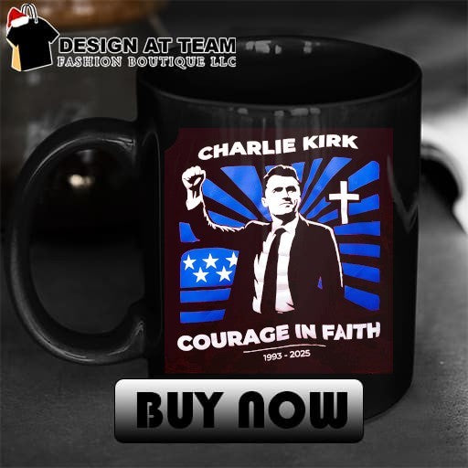 Charlie Kirk courage in faith 1993-2025 shirt