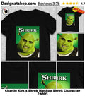 Charlie Kirk x Shrek Mashup Shrirk Character shirt
