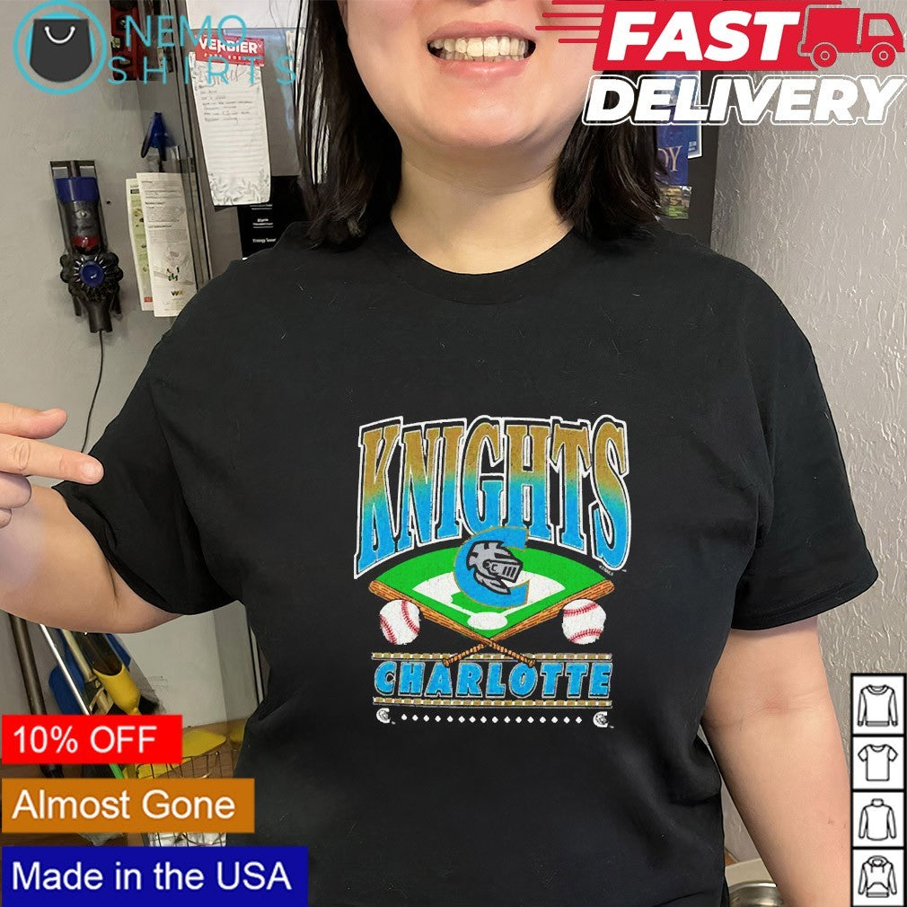 Charlotte Knights MLB logo shirt