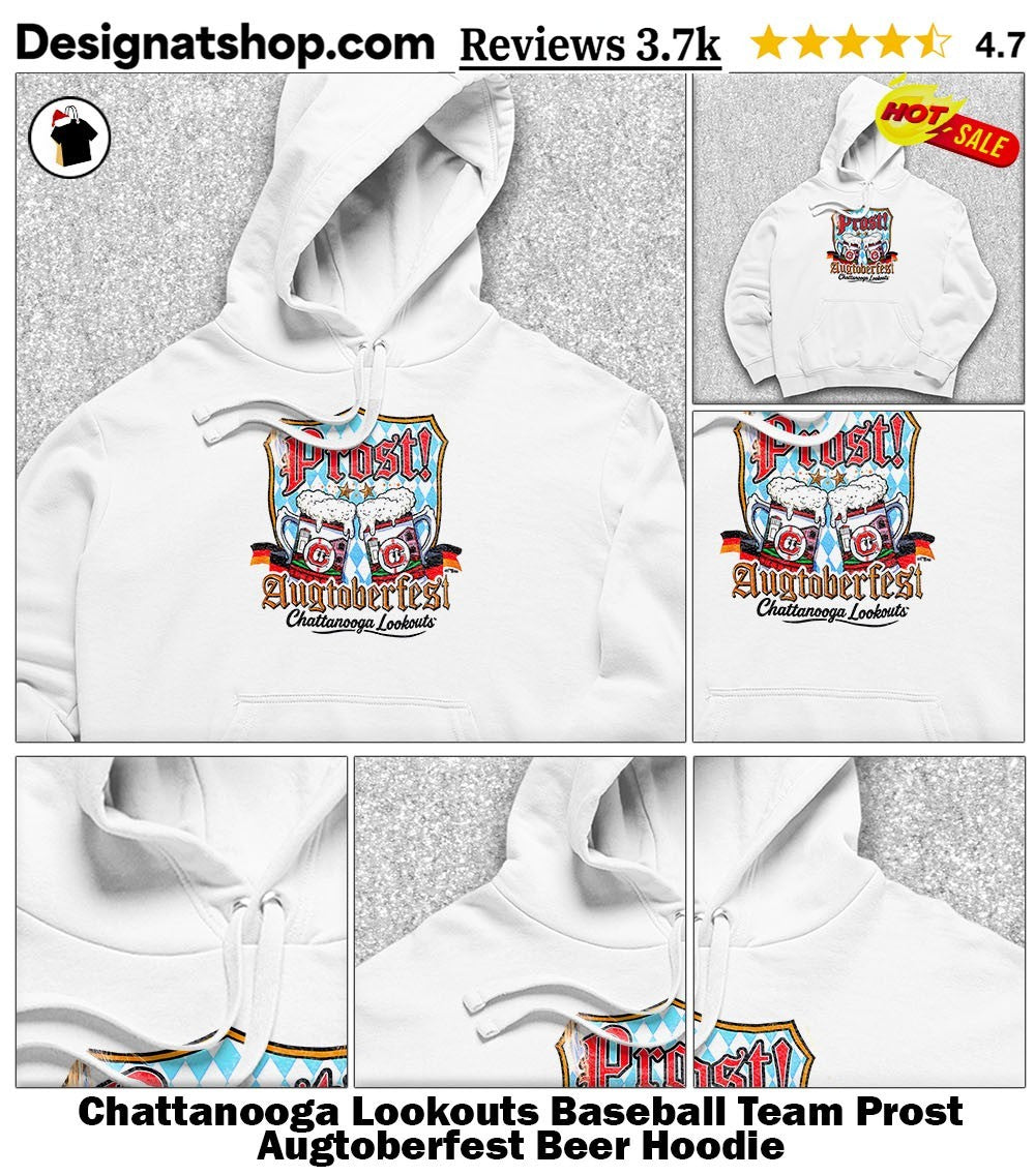 Chattanooga Lookouts Baseball Team Prost Augtoberfest Beer shirt