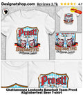 Chattanooga Lookouts Baseball Team Prost Augtoberfest Beer shirt