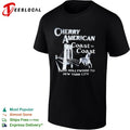 Cherry American Coast to Coast from Hollywood to New York City horse bridge shirt