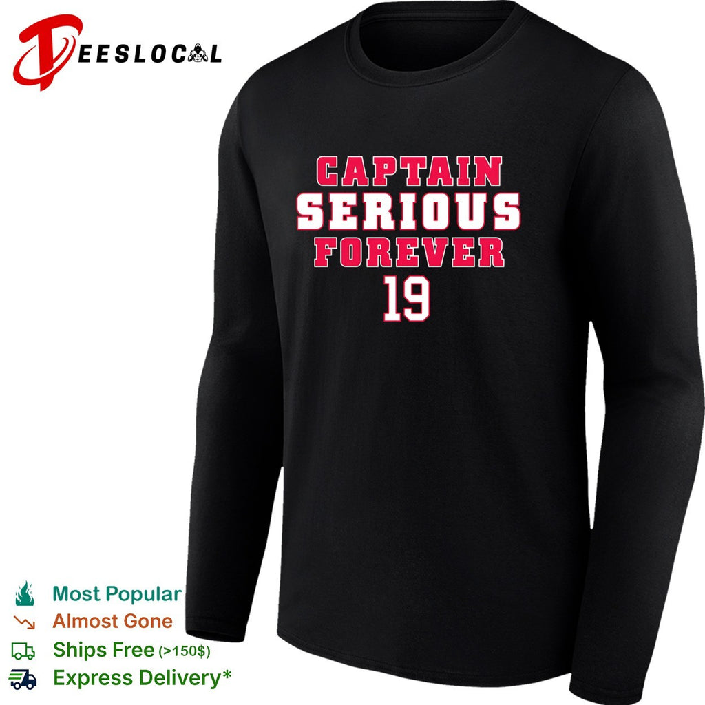 Chicago Blackhawks captain serious forever Jonathan Toews 19 shirt