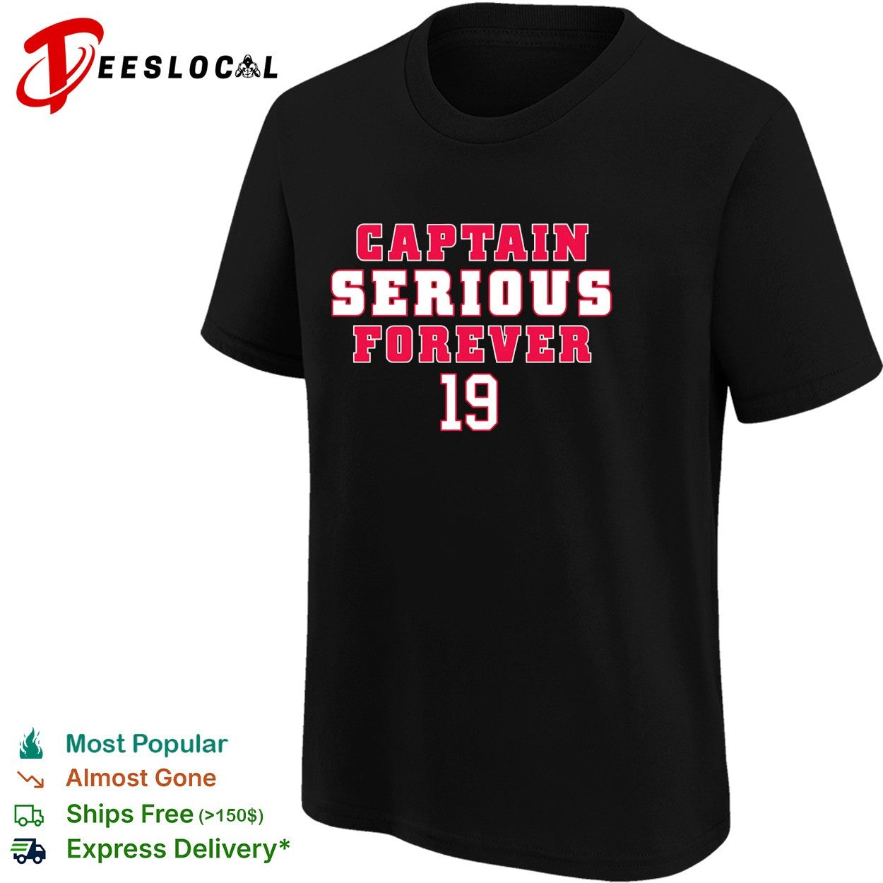 Chicago Blackhawks captain serious forever Jonathan Toews 19 shirt