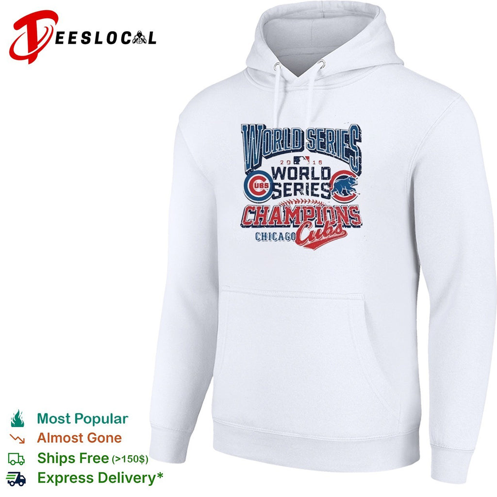 Chicago Cubs 2016 World Series champions baseball bear logo shirt