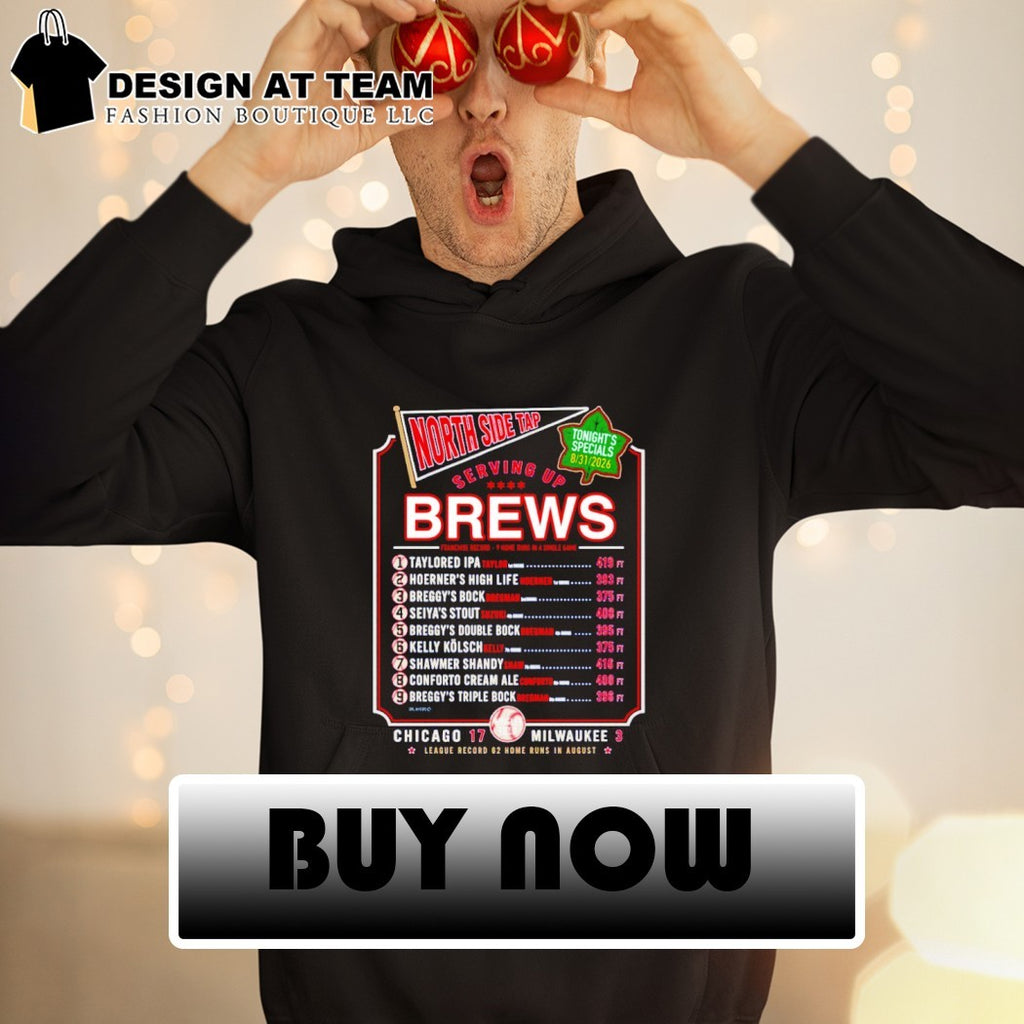 Chicago Cubs North Side Tap Serving Up Brews shirt