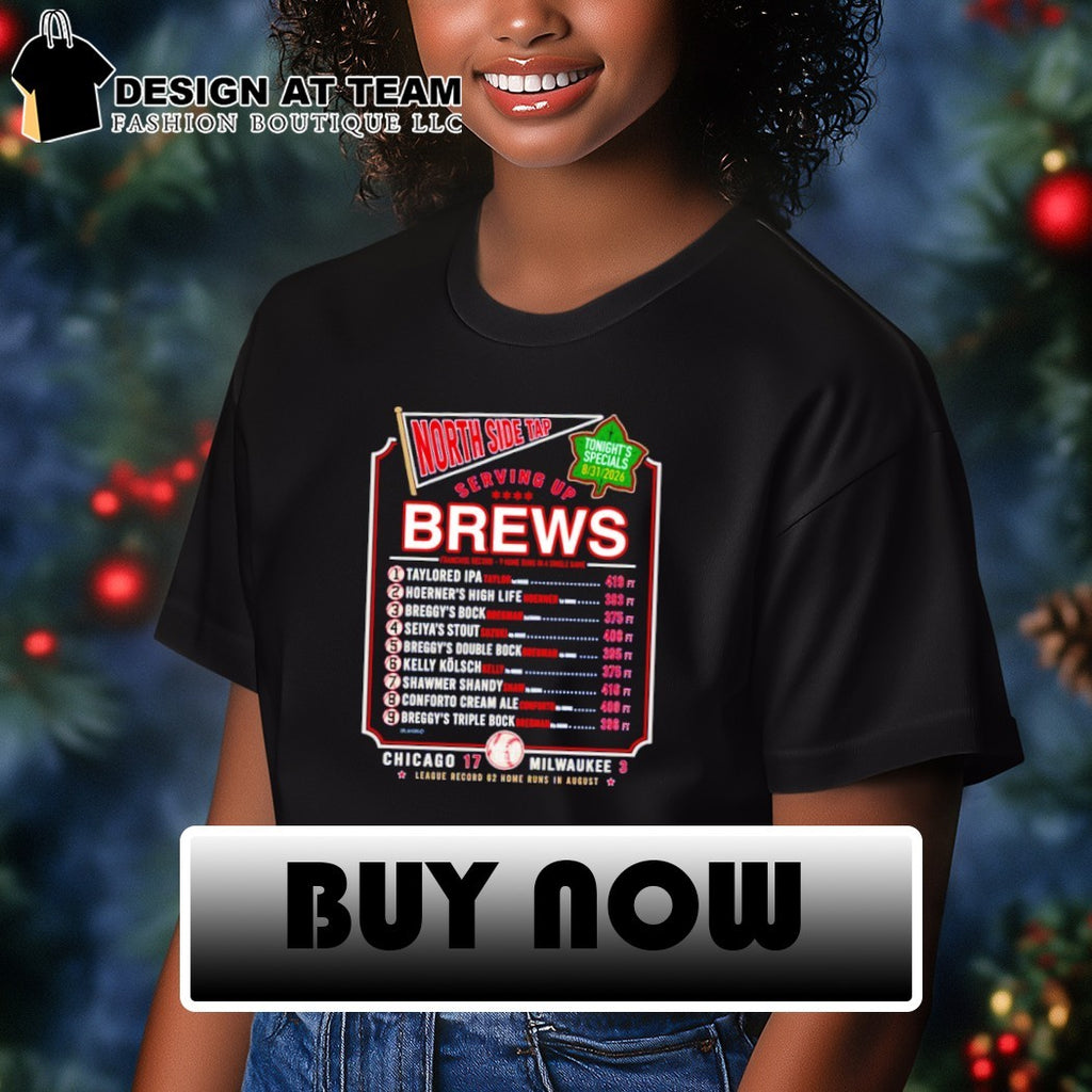 Chicago Cubs North Side Tap Serving Up Brews shirt