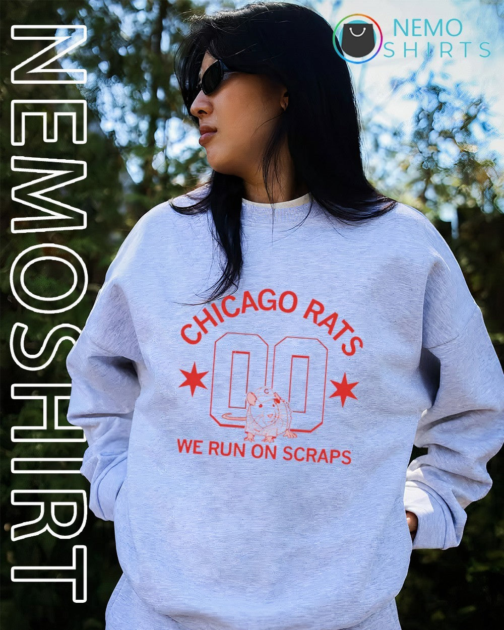 Chicago Cubs baseball rats we run on scraps shirt
