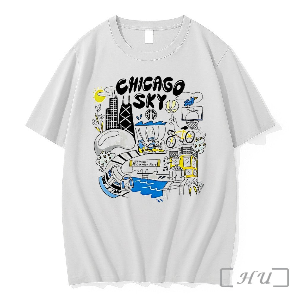 Chicago Sky Wnba Graphic Tshirts Sweater Hoodie Jpg