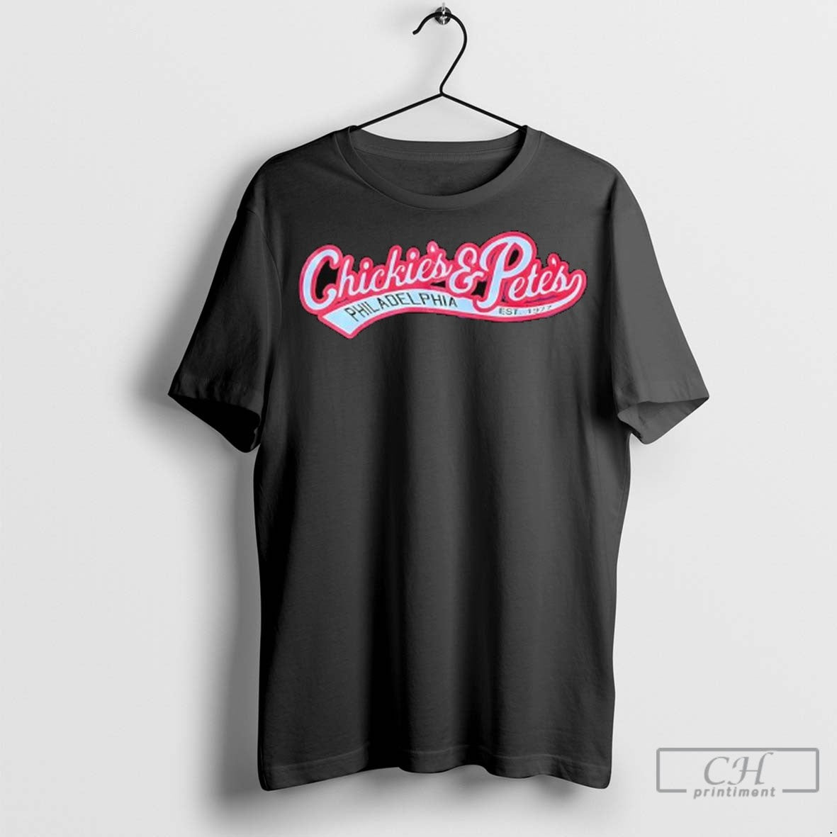 Chickies Petes Philadelphia Est 1977 Logo T Shirt Jpg