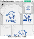Chiikawa toilet time shirt