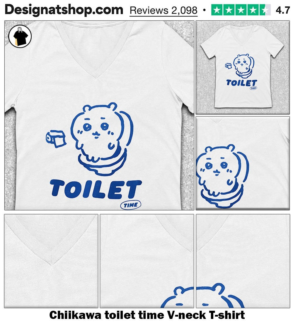 Chiikawa toilet time shirt