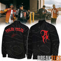 Chris Brown R&B Tour 2026 Bomber Jacket
