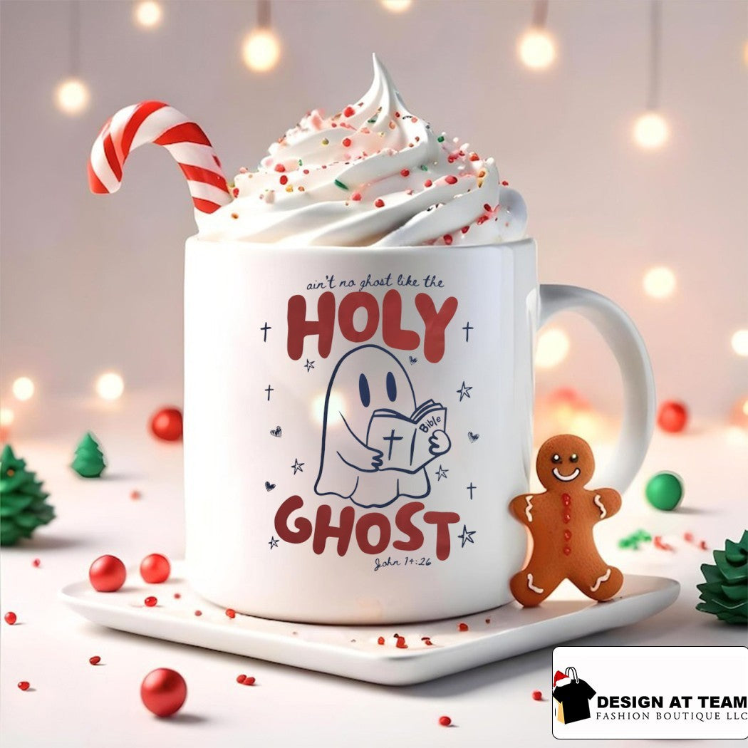 Christian Cute Cartoon Character Ain’t No Ghost Like The Holy Bible Shirt