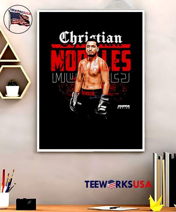 Christian Morales Zuffa Boxing Professional Fighter Graphic shirt