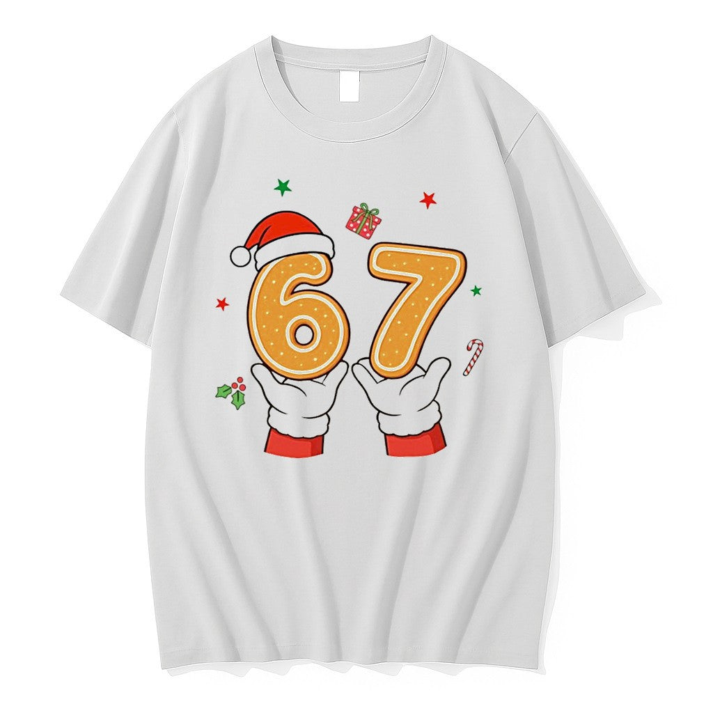Christmas 67 Six Seven Cookies Santa Tshirts Sweater Hoodie Jpg