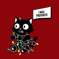 Christmas Cat I Was Provoked