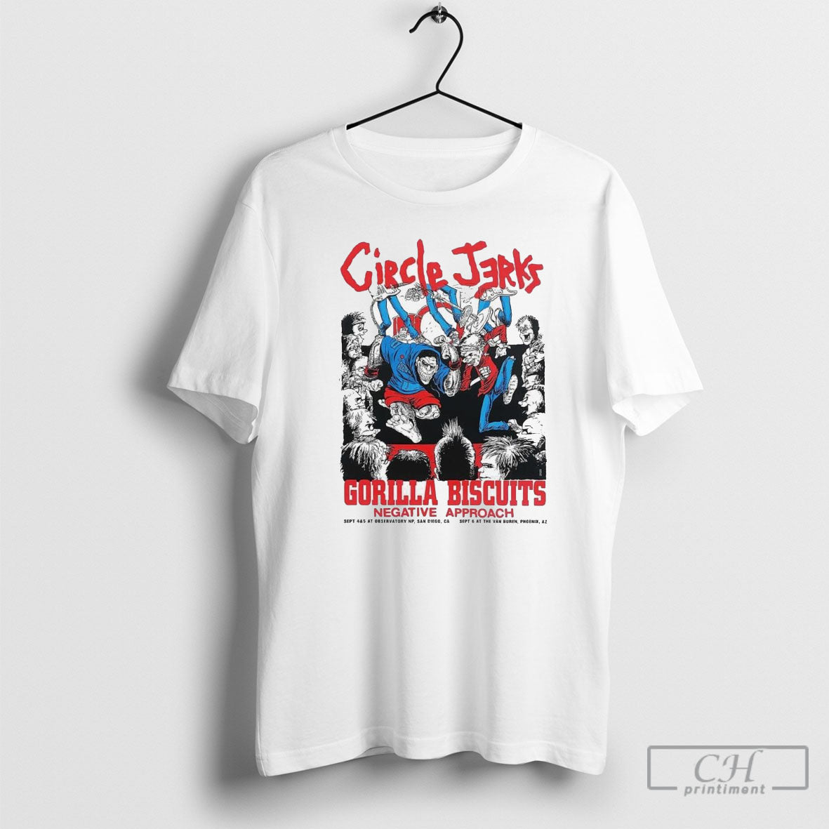 Circle Jerks X Gorilla Biscuits San Diego California And Phoenix Arizona 2025 Event At Observatory