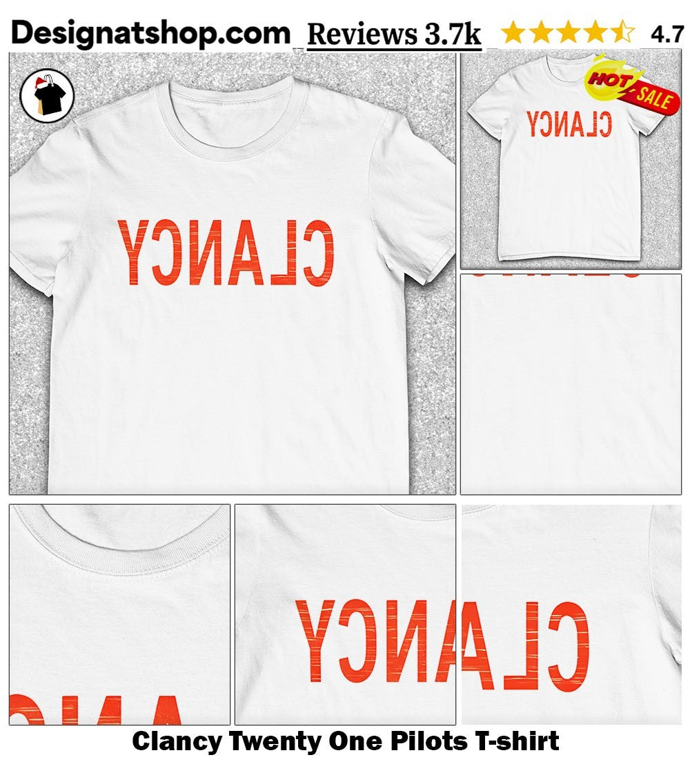Clancy Twenty One Pilots shirt