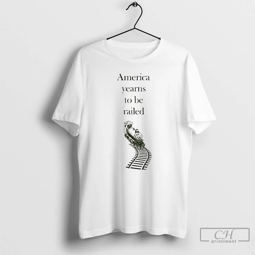 Classic America Yearns To Be Railed Train Vintage