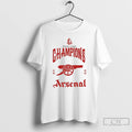 Classic Arsenal Fc Premier League Champions 2025 26 North London Forever