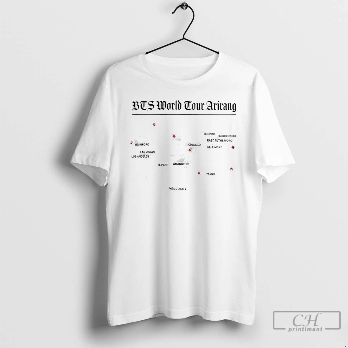 Classic Bts World Tour Arirang Map 2026