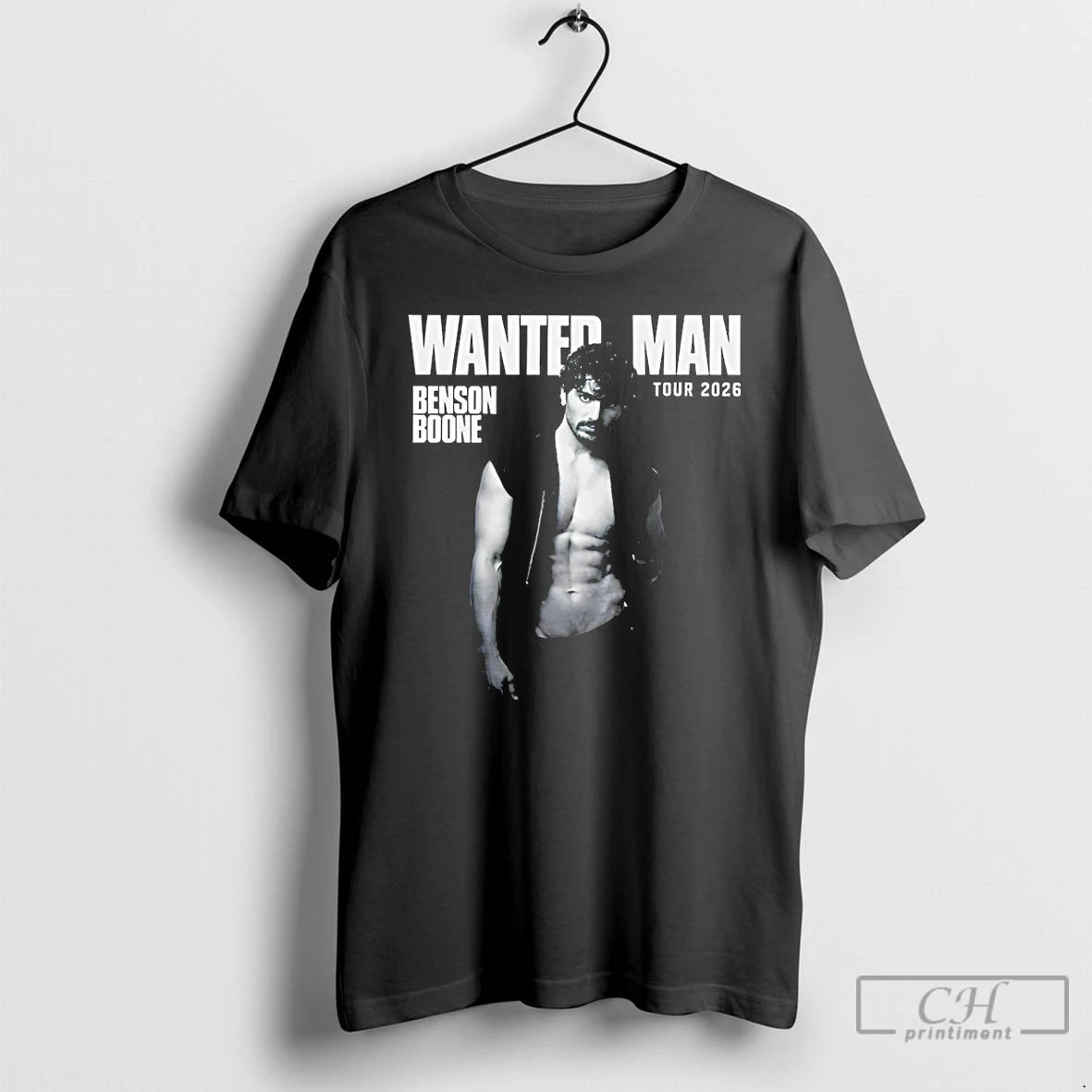 Classic Benson Boone Wanted Man Tour 2026 Vintage