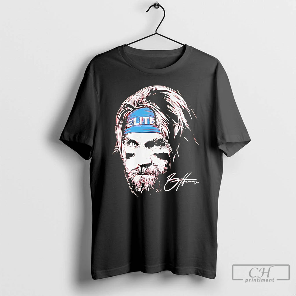 Classic Bryce Harper Big Face Philadelphia Phillies Mlb Baseball Signature