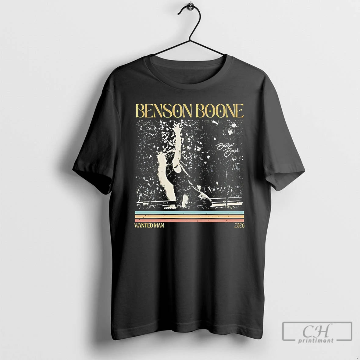 Classic Cmda4blu Benson Boone Wanted Man World Tour 2026 Signature Vintage